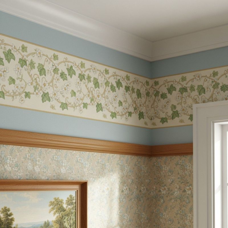 Wallpaper Border Installation detail