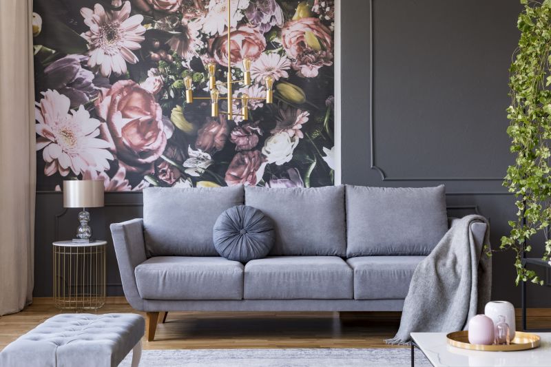 Decorative Wallpaper Accent Wall